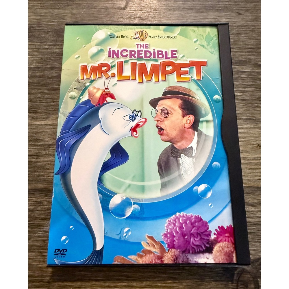 Warner Bros The Incredible Mr Limpet DVD Excellent Don Knotts